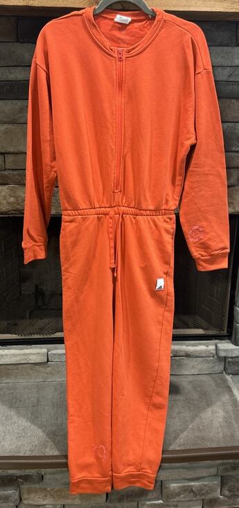 adidas Pants - Women’s ADIDAS Valentines Day Big Self All HEART Jumpsuit Size S *B2